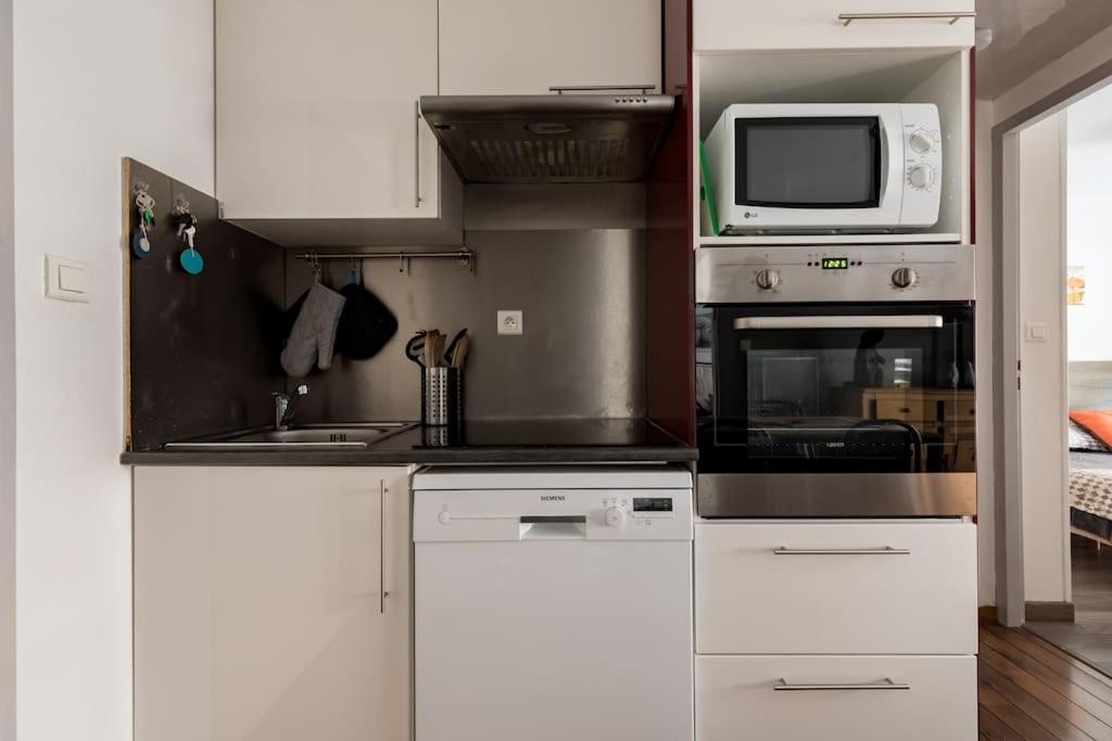 Appartement Centre Ville Wifi Parking Draps Fournis Cauterets Esterno foto